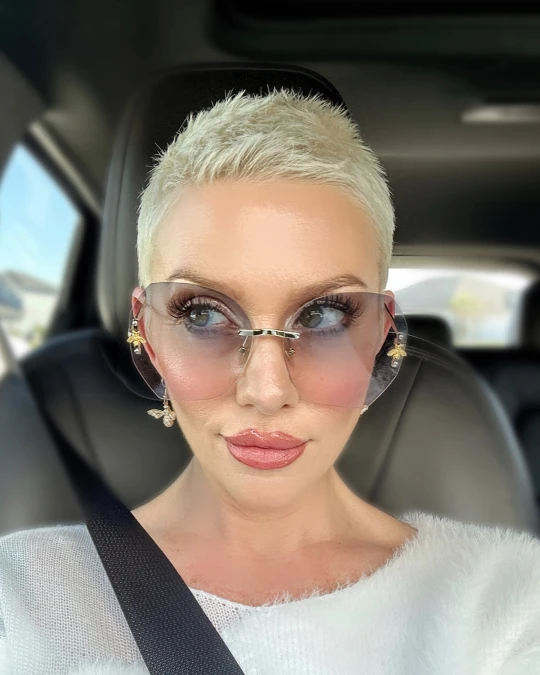 Bleached Spiky Pixie