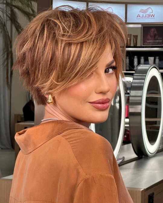 Honey Copper Shaggy Bixie