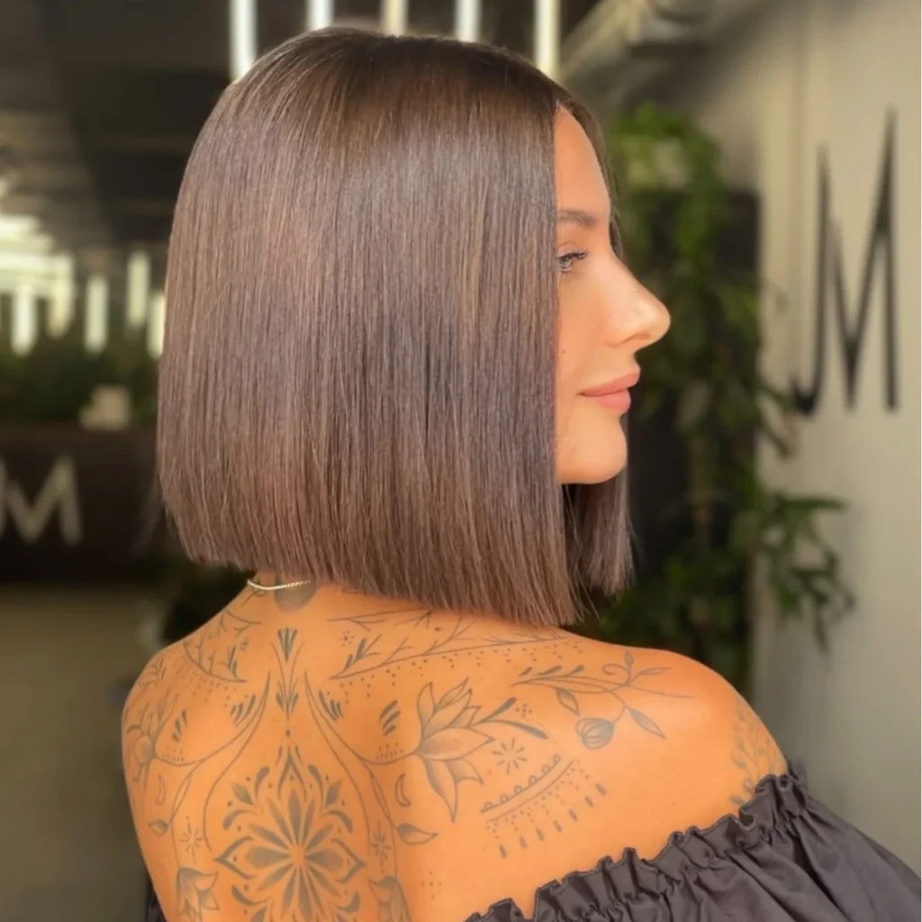 Razor Sharp Blunt Bob