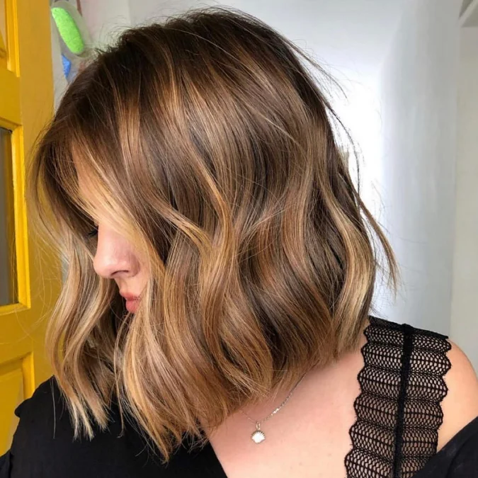 Short Brunette Crop