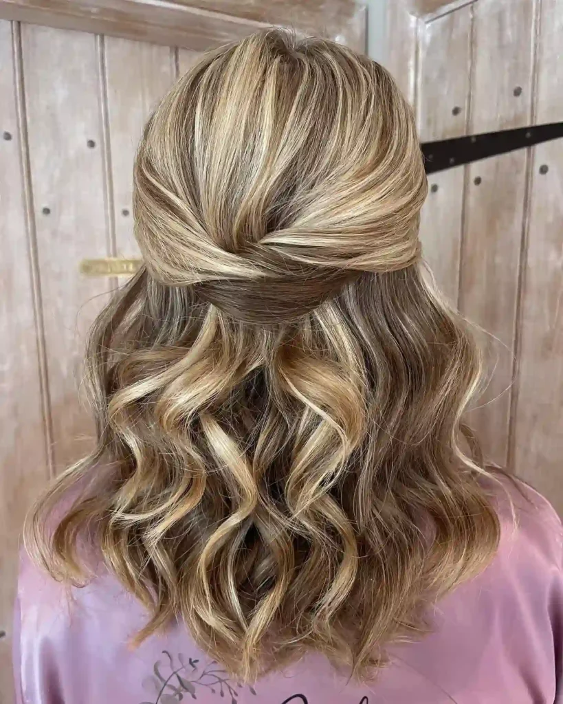 Half Up Twisted Waves