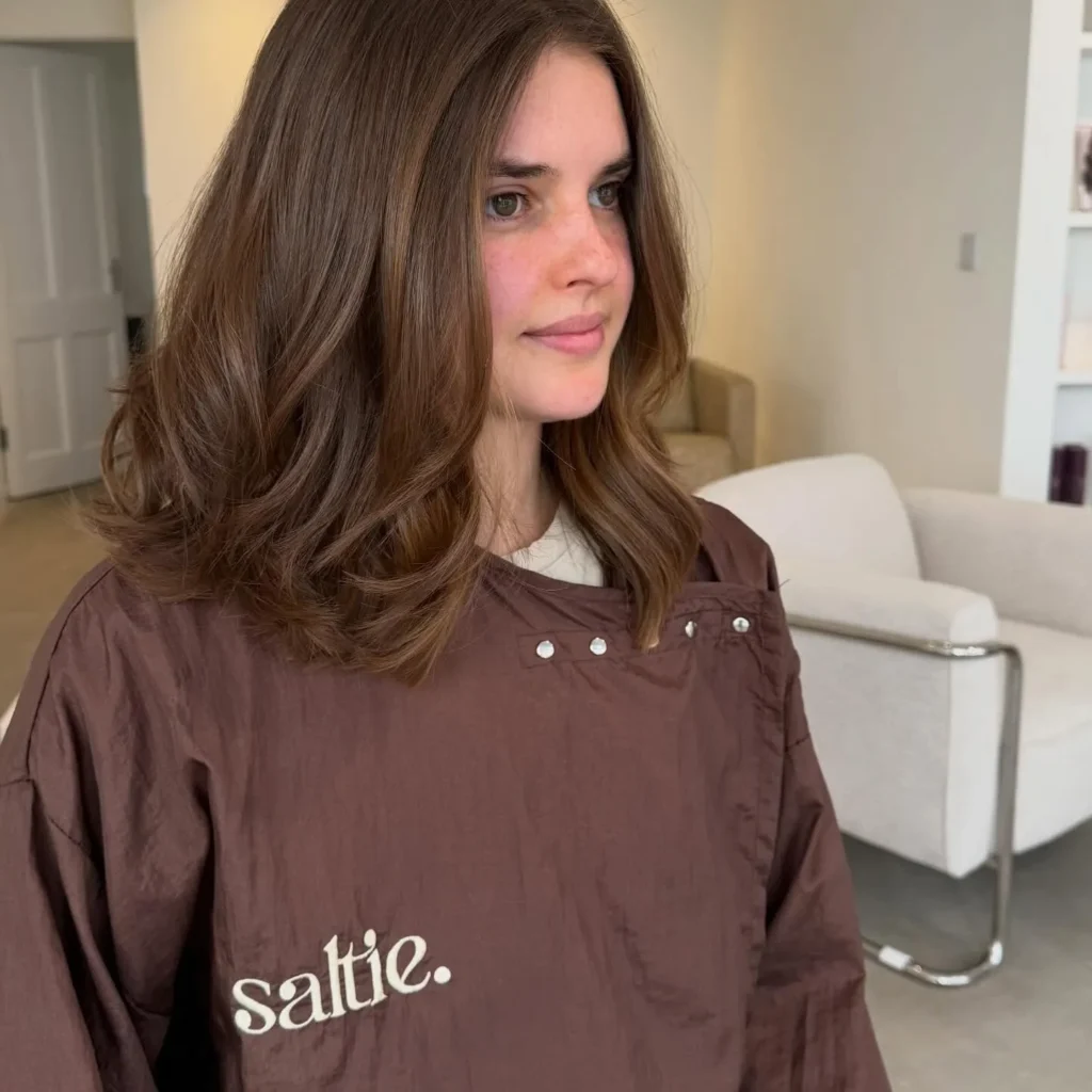 Natural Brown Medium Cut with Soft Bend