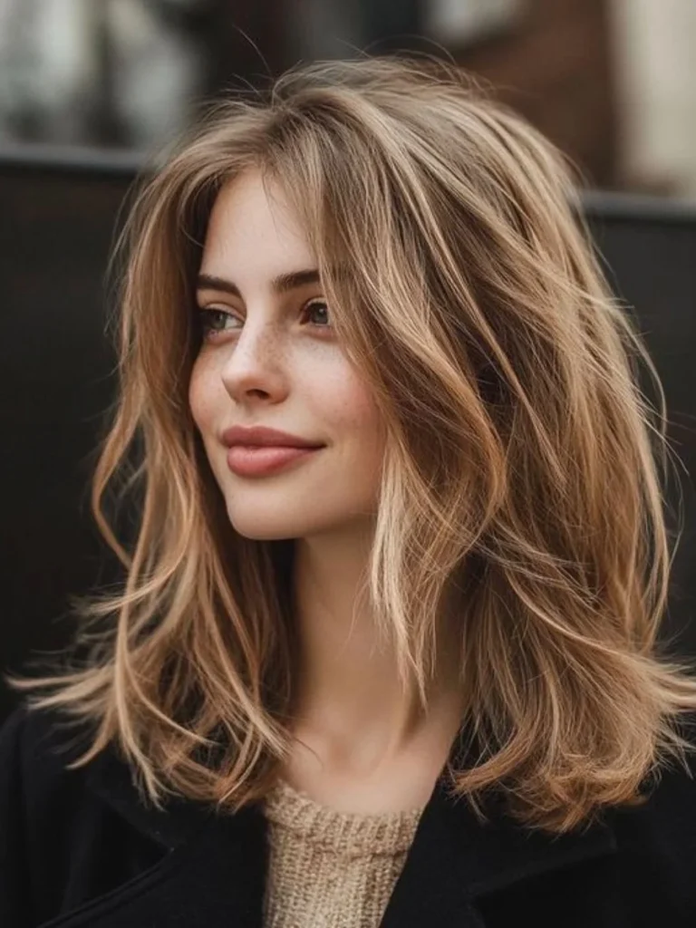 Tousled Layered Medium Cut